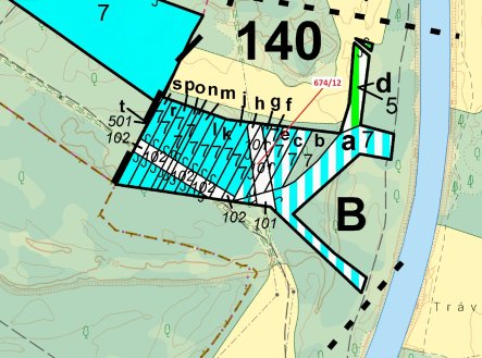 Prodej pozemku, les, 1 205 m²
