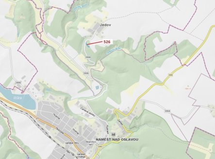 Prodej pozemku, les, 1 796 m²