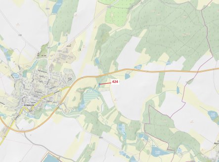 Prodej pozemku, les, 967 m² obrázek