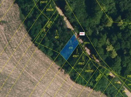 Prodej pozemku, les, 151 m²