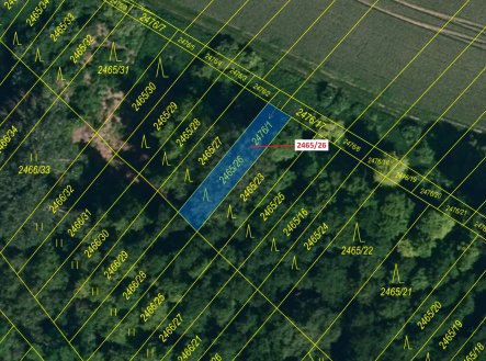 Prodej pozemku, les, 178 m²