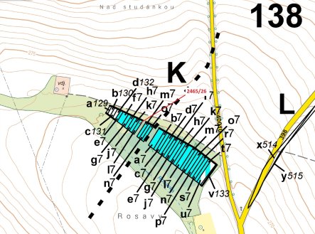 Prodej pozemku, les, 178 m²
