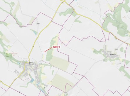 Prodej pozemku, les, 8 m²