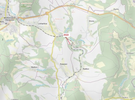 Prodej pozemku, les, 284 m²