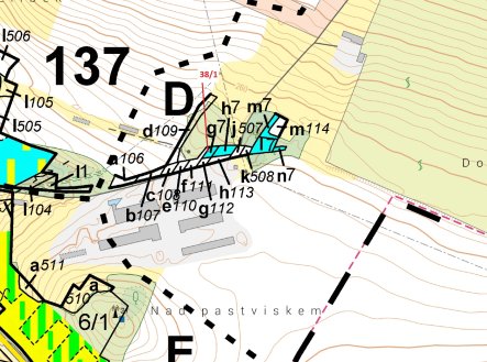 Prodej pozemku, les, 245 m²