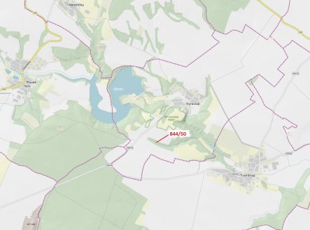 Prodej pozemku, les, 3 m²