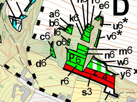Prodej pozemku, les, 7 m²