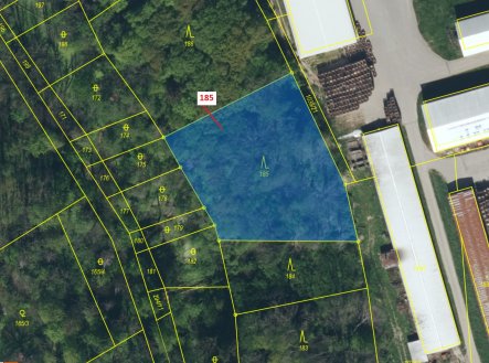 Prodej - pozemek, les, 2 374 m²