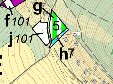 Prodej - pozemek, les, 326 m²