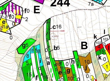 Prodej - pozemek, les, 662 m²