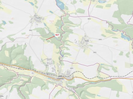 Prodej - pozemek, les, 613 m²
