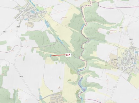 Prodej - pozemek, les, 586 m²