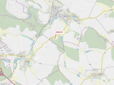 Prodej - pozemek, les, 246 m²