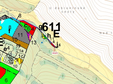 Prodej - pozemek, les, 106 m²