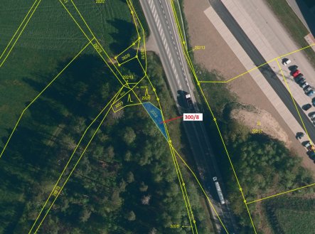 Prodej - pozemek, les, 94 m²