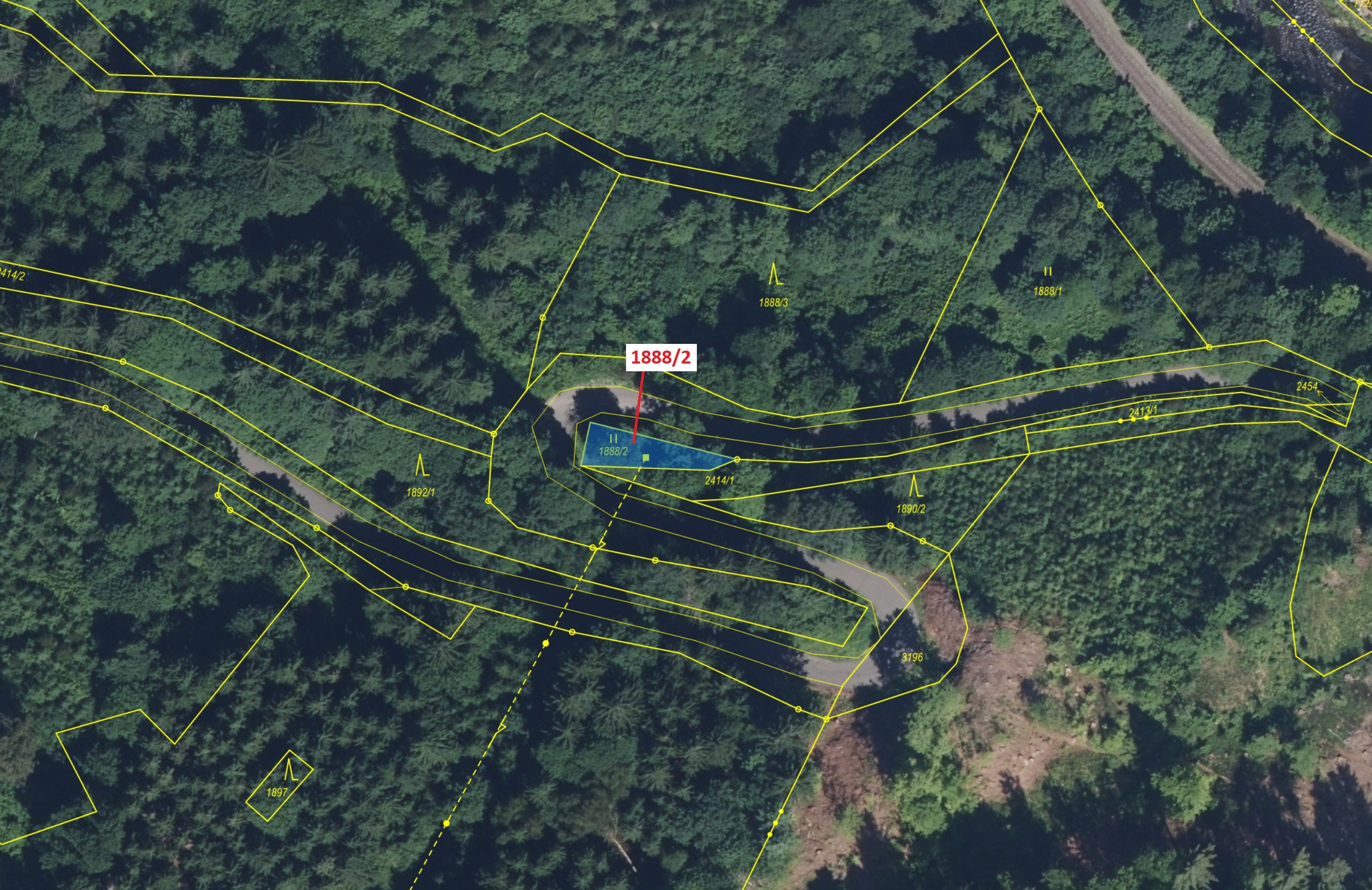 Trvalý travní porost o výměře 155 m2, podíl 1/1, katastrální území Držkov, obec Držkov, obec s rozší