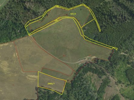 Prodej pozemku, trvalý travní porost, 25 345 m²