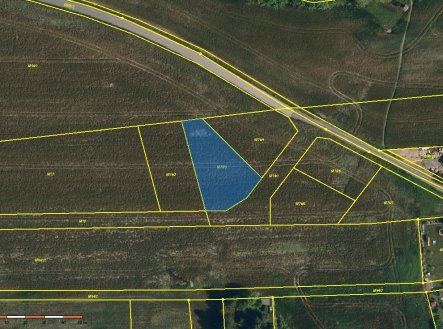 Prodej pozemku, zemědělská půda, 1 127 m²