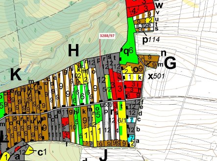 Prodej pozemku, les, 1 729 m²