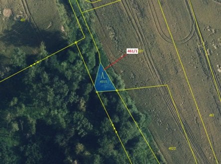Prodej pozemku, les, 143 m²