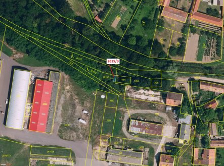 Prodej pozemku, les, 13 m²