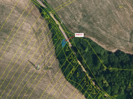 Prodej pozemku, les, 78 m²