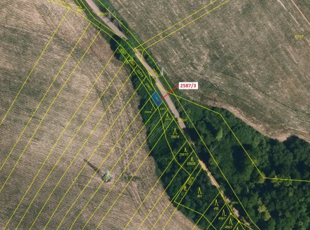 Prodej pozemku, les, 77 m²