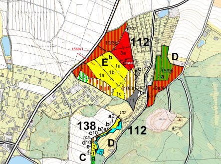 Prodej pozemku, les, 59 928 m²