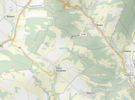 Prodej pozemku, les, 10 403 m²
