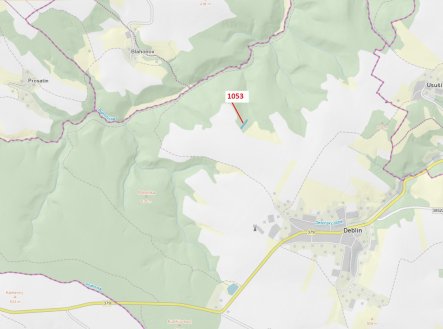 Prodej pozemku, les, 1 757 m²