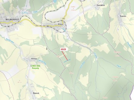 Prodej pozemku, les, 5 996 m²