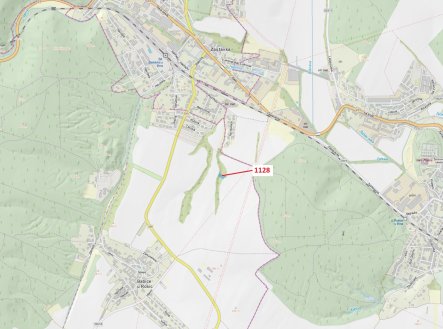 Prodej pozemku, les, 1 191 m²