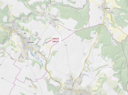 Prodej pozemku, les, 919 m²