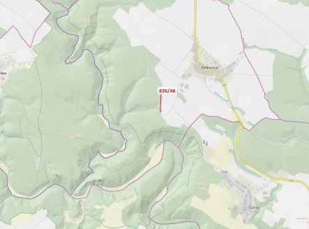 Prodej pozemku, les, 594 m² obrázek
