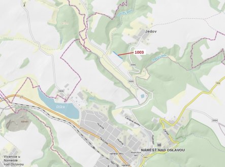 Prodej pozemku, les, 3 001 m²
