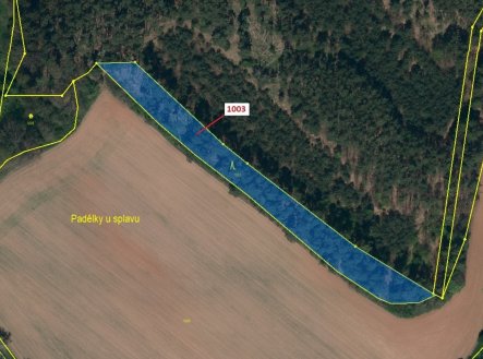 Prodej pozemku, les, 3 001 m²