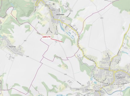 Prodej pozemku, les, 378 m² obrázek