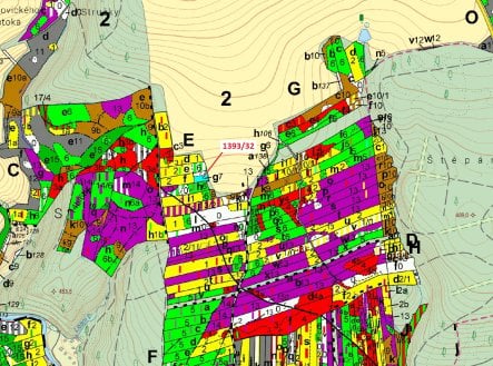 Prodej pozemku, les, 1 388 m²