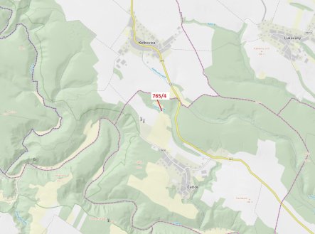 Prodej pozemku, les, 162 m²