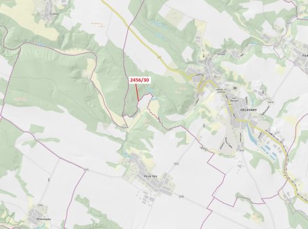Prodej pozemku, les, 56 m²