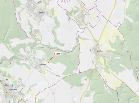 Prodej pozemku, les, 52 m² obrázek