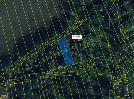 Prodej pozemku, les, 449 m²