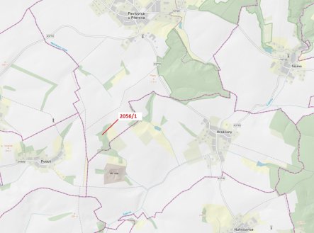 Prodej pozemku, les, 168 m²
