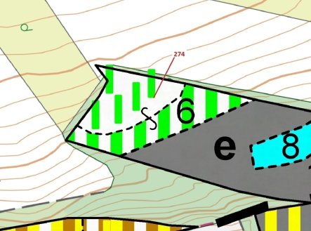 Prodej pozemku, les, 4 557 m²