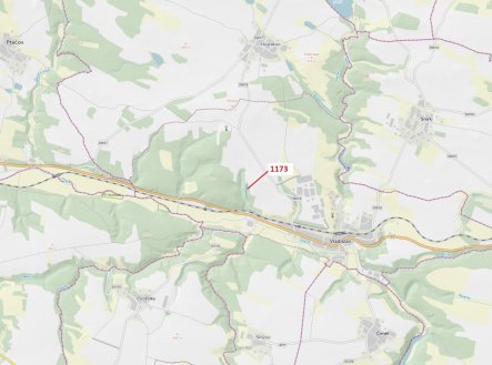 Prodej pozemku, les, 1 726 m²
