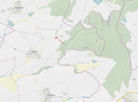 Prodej pozemku, les, 482 m²