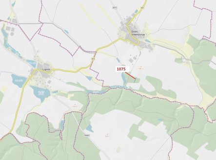 Prodej pozemku, les, 1 134 m²
