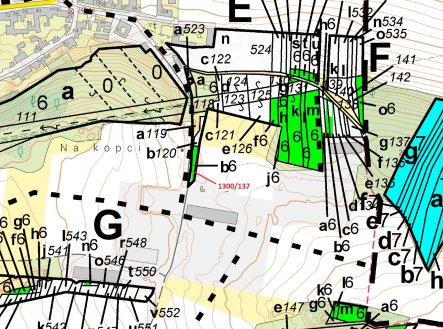 Prodej pozemku, les, 676 m²
