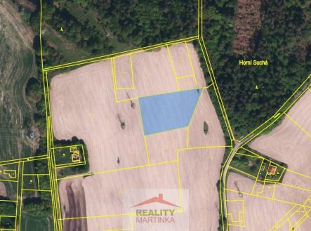 Prodej pozemku, zemědělská půda, 4 355 m²