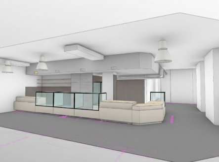 Pronájem obchodní prostory, 104 m²